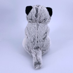 Husky 18 cm yeux brodés